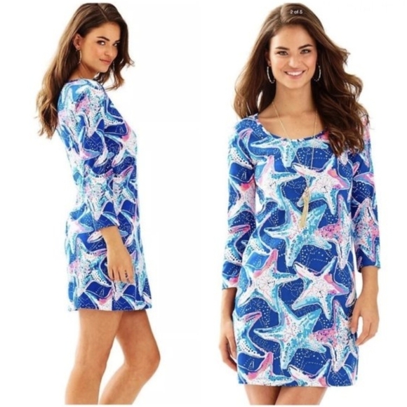 Lilly Pulitzer Dresses & Skirts - NWT Lilly Pulitzer Beacon Dress  In Sought After Print Star Struck Size Large